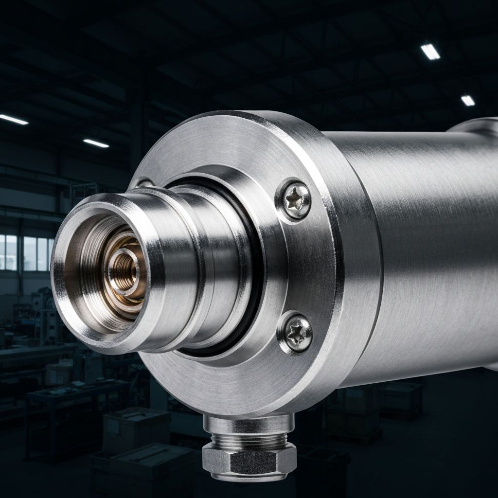 Precision hermetic connector feedthrough